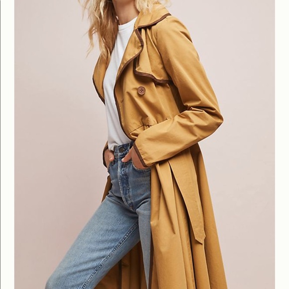 Anthropologie Marley Trench ett:twa - Picture 2 of 5